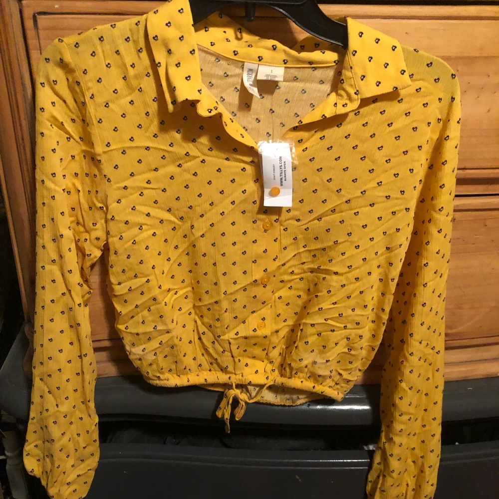 Long sleeve blouse